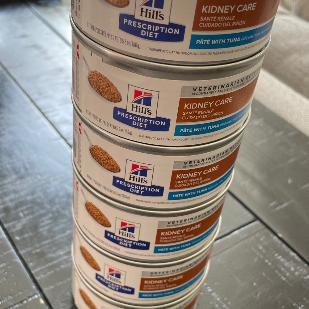 Hill's Prescription Diet k/d Kidney Care Pate with Tuna Wet Cat Food, 5.5-oz,